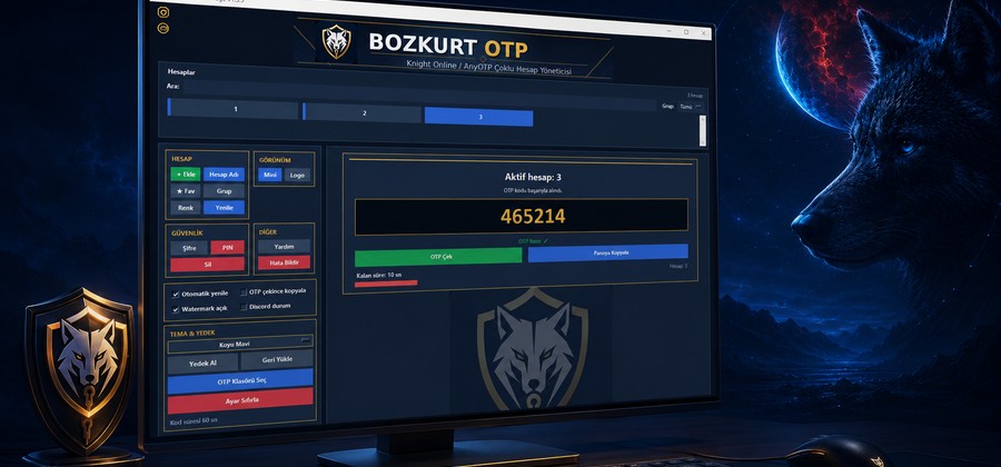 BOZKURT OTP önizleme görseli